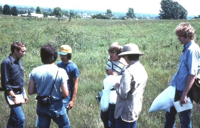 Il Nat Inventory Jack White John Bacone Jerry Paulson Keith Wilson Kathryn Kerr Doug Wallace taken at Harlem Hills NP an INAI site