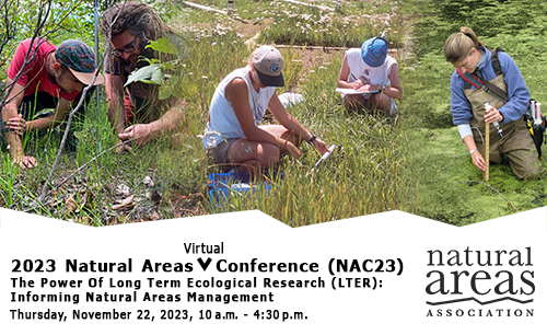  2023 Natural Areas Conference (NAC23) The Power Of Long Term Ecological Research (LTER): Informing Natural Areas Management