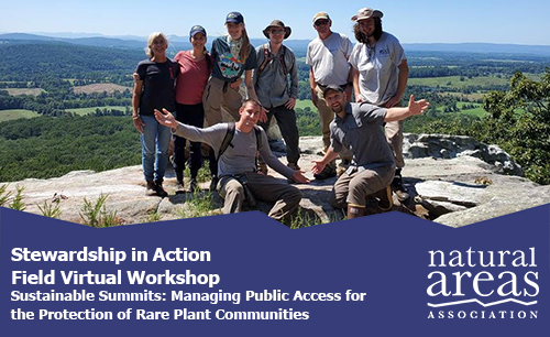 Stewardship in Action Field Virtual Workshop: Sustainable Summits: Managing Public Access for the Protection of Rare Plant Communities